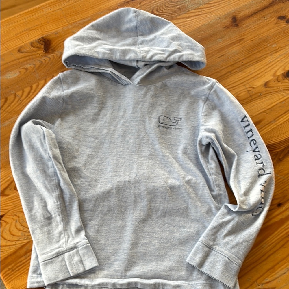 Vineyard Vines light blue long sleeve hoodie